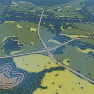 Cities: Skylines - Harumi Nights FM - Terrain
