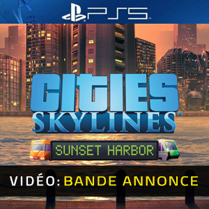Cities Skylines Sunset Harbor PS5- Bande-annonce Vidéo