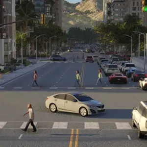 Citystate Metropolis - Passage piéton