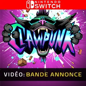 Clawpunk Nintendo Switch - Bande-annonce vidéo