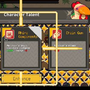 Cluckmech Oasis - Talent de Personnage
