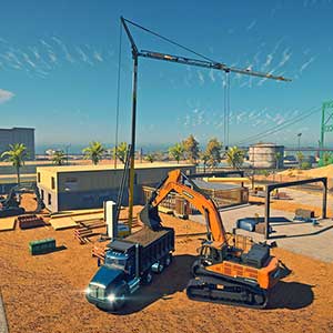 Construction Simulator - Excavateur et Dumptruck