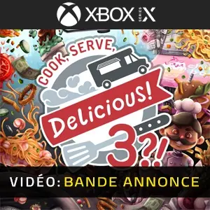 Cook, Serve, Delicious! 3?! Xbox Series - Bande-annonce Vidéo