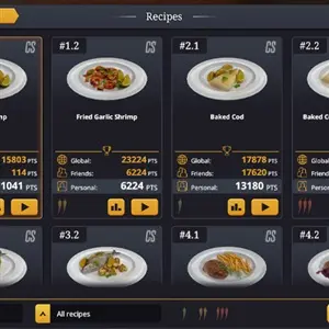 Cooking Simulator - Recettes