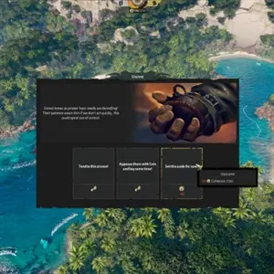 Corsair Cove - Onglet D’agitation