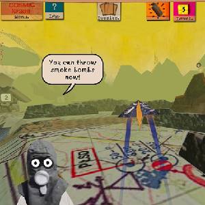 Cosmic Top Secret - Carte