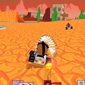 Cowboy Kart - Dérapage