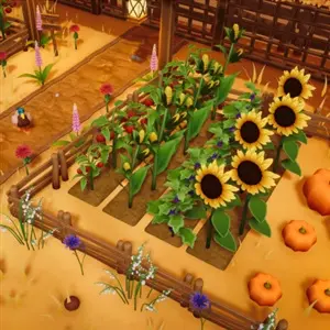 Cozyrama - Parterre de fleurs