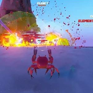 Crab Champions - Explosions élémentaires