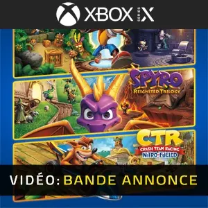 Crash + Spyro Triple Play Bundle Xbox Series - Bande-annonce vidéo