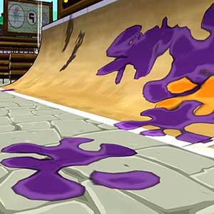 choc des couleurs sur l'écran divisé