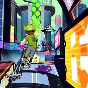 saute pour éclabousser votre couleur