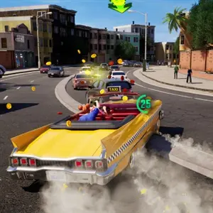 Crazy Taxi World Tour - Pièces