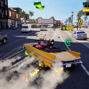 Crazy Taxi World Tour - Dérapages
