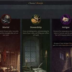 Crusader Kings 3 Styles de vie