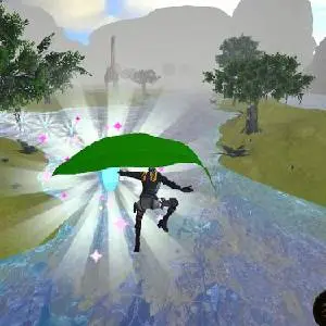 Crystal Vale: Dino Escape - Parapente