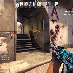 CSGO AK47 Skin Frontside Misty Middle