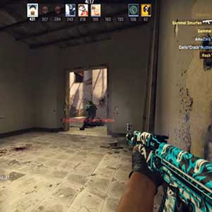 CSGO AK47 Skin Frontside Misty CT Start