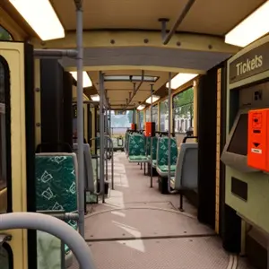 CTS: 2026 - Tram DLC: Tatra KT4D - Distributeur de Tickets