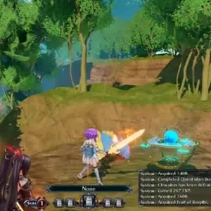 Cyberdimension Neptunia: 4 Goddesses Online - Combat