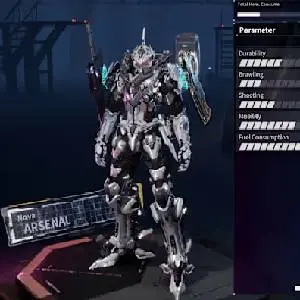 Daemon X Machina: Titanic Scion Écran de Chargement