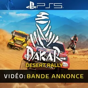 Dakar Desert Rally PS5 - Bande-annonce vidéo
