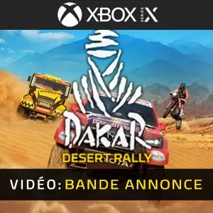 Dakar Desert Rally Xbox Series - Bande-annonce vidéo