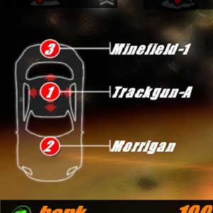 Death Track Resurrection Armes