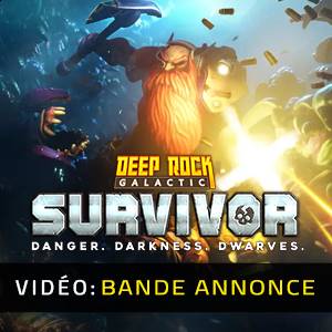 Deep Rock Galactic Survivor Bande-annonce Vidéo
