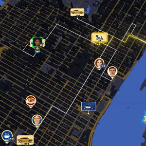 Delivery INC - Plan de la Ville