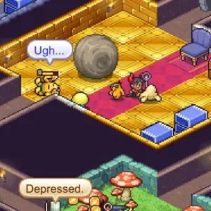 Demon Castle Story - Gestion de la disposition
