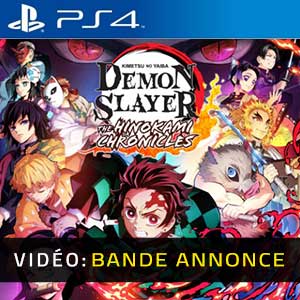 Demon Slayer Kimetsu no Yaiba The Hinokami Chronicles PS4 Bande-annonce Vidéo