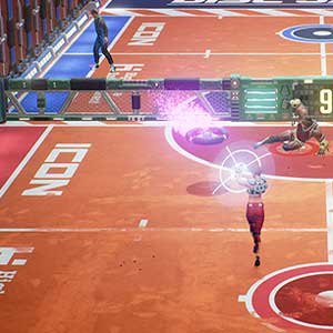 Récupérer et lancer un disque incandescent