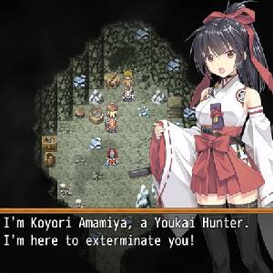 Divine Miko Koyori - Chasseur de Youkai