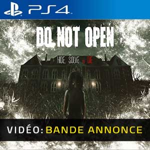 Do Not Open PS4- Bande-annonce vidéo