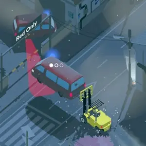 Do You even Forklift? - Gare la voiture rouge