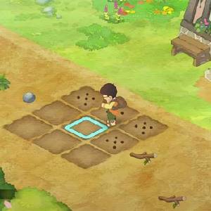 Doraemon Story of Seasons - Graine de navet plantée