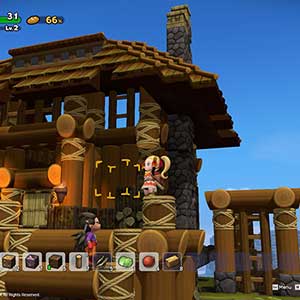 Dragon Quest Builders 2 Chalet en Bois