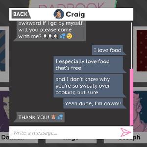 Dream Daddy A Dad Dating Simulator - Messages Texte