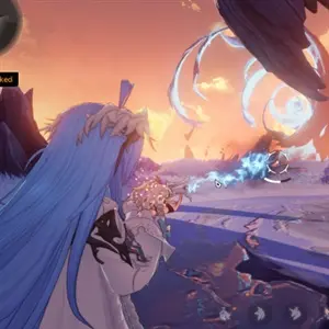 Duet Night Abyss - Fina Utilisant la Plume de Dreamweaver