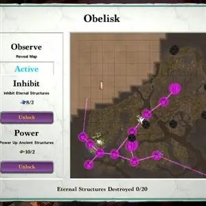 DYSPLACED - Carte de l’Obélisque