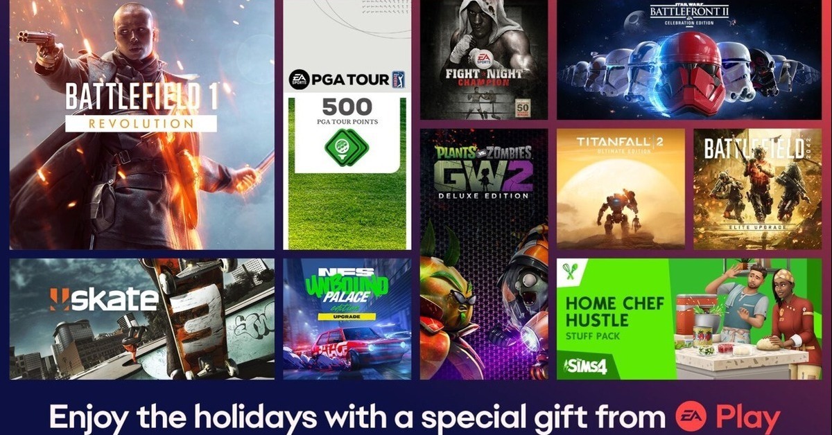 Cadeau de Vacances EA Play et Ultimate d'Aujourd'hui Révélé !