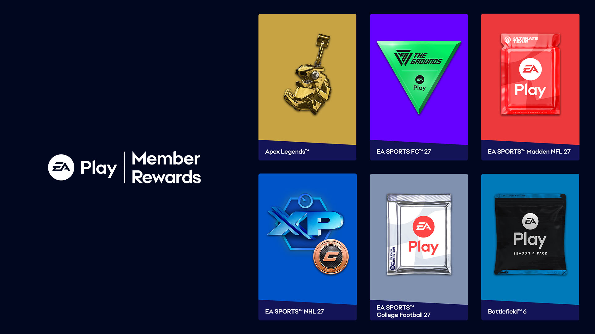 Récompenses EA Play d'octobre 2026 : Le programme complet