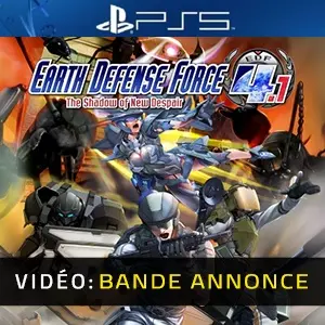 Earth Defense Force 4.1 The Shadow of New Despair PS5 - Bande-annonce vidéo