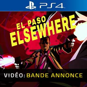 El Paso Elsewhere Bande-annonce vidéo