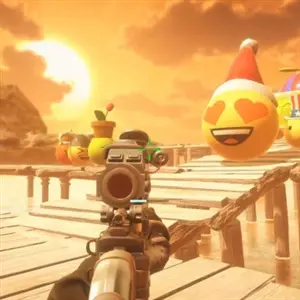 Emoji Battlefield Summer Vacation - Cœurs Dans les Yeux