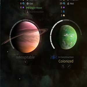 Endless Space 2 - Gestion du système des étoiles