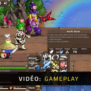 Epic Battle Fantasy 5 - Vidéo de Gameplay