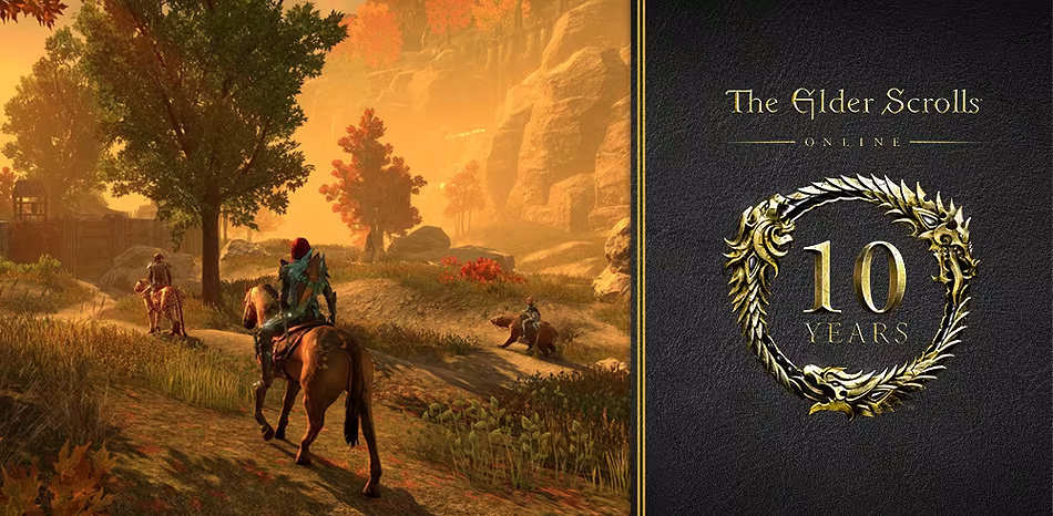 Elder Scrolls Online 10th Anniversary upcoming Expansion Gold Road