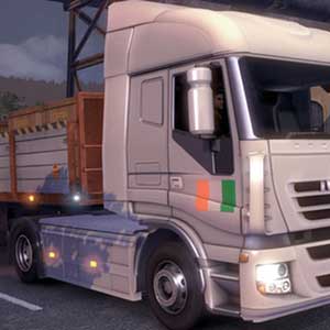 Bandeira Irlandesa Metálica